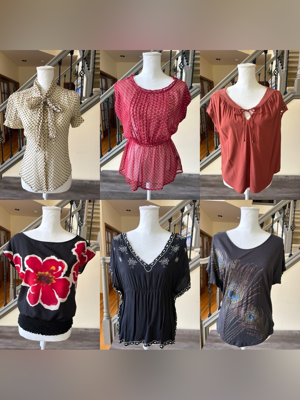 Forever 21 Bundle of 6 Short Sleeve Tops Size Small
